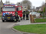 Prio 2 Containerbrand Kievitstraat Kollum